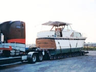 Wood Hull Boat Transport